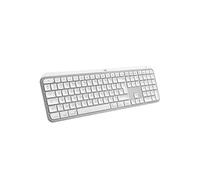 Logitech MX Keys S for Mac, clavier sans fil, fluide, saisie precise, touches programmables, retroeclaire, Bluetooth rechargeable USB-C - Gris pale