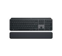 Logitech MX Keys S Plus Clavier Sans Fil Rechargeable, Clavier Silencieux, Rétroéclairé, Touches Ergonomiques et Programmables, Bluetooth, Windows PC/Linux/Chrome/Mac-Graphite, Clavier Français AZERTY