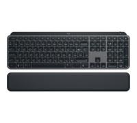 Logitech MX Keys S Plus - Clavier rétroéclairé sans fil Bluetooth LE AZERTY Français avec repose poignée - Graphite