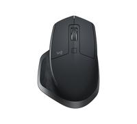 Logitech MX Master 2S - Souris - laser - 7 boutons - sans fil - 2.4 GHz, Bluetooth - récepteur USB Logitech Unifying - graphite - pour Komplett Office Micro R9