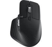 Logitech MX Master 3S - droit - laser - sans fil RF + Bluetooth - 8000 DPI - noir