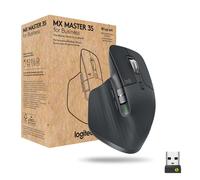 Logitech MX Master 3s pour les entreprises - souris, droitier, RF, Bluetooth, la