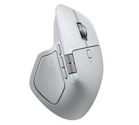 Logitech MX Master 4 for Mac - Souris Laser Bluetooth 5.1 8000 DPI, 8 Boutons Programmables, Batterie 650mAh, Ergonomie Droitier, Argent/Blanc