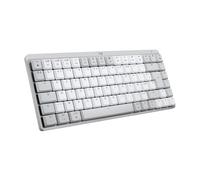 Logitech MX Mini Mechanical for Mac clavier Bluetooth AZERTY Français Gris, Blanc