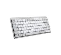 Logitech MX Mechanical Mini for Mac, Sans fil, Bluetooth, Clavier mécanique, AZERTY, LED, Gris, Blanc 920-010795