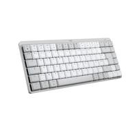 Logitech Clavier Master Series MX Mechanical Mini for Mac – AZERTY rétroéclairé sans fil, gris pâle