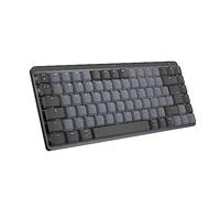 Logitech MX Mechanical Mini pour Mac Clavier Sans Fil Illuminé | Switch a Basso Profilo, Tasti Tattili Silenziosi, Retroilluminati, Bluetooth, USB-C, Apple, iPad, QWERTY US Intl - Space Grey