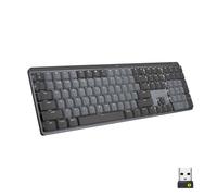 Logitech Clavier Master Series MX Mechanical – Rétroéclairé Bluetooth LE QWERTY US Clicky Graphite