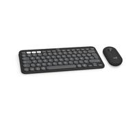 Logitech Pebble 2 Combo, Clavier et Souris sans Fil, discrets et Portables, Personnalisables, Logi Bolt, Bluetooth, Easy-Switch pour Windows, macOS, iPadOS, Chrome - Clavier Français AZERTY, Graphite
