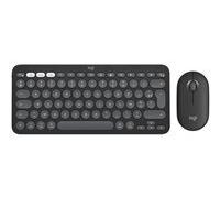 Logitech Pebble 2 Combo for Mac - ensemble clavier et souris - AZERTY - Français - graphite ton sur ton Périphérique d'entrée