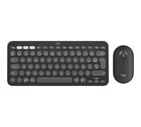 LOGITECH Pebble 2 Combo - TONAL GRAPHITE - (FRA) - 2.4GHZ/BT - N/A - CENTRAL-419 - UNIVERSAL