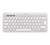 Clavier - Sans fil - Logitech - Pebble Keys 2 K380s - Bouton Easy-switch - Blanc