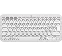 Logitech Pebble Keys 2 K380s Clavier RF sans fil + Bluetooth QWERTY Italien Blanc