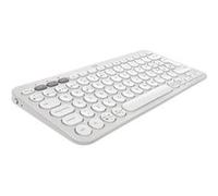 Logitech Pebble Keys 2 K380s - Clavier - sans fil - Bluetooth LE - QWERTY - Espagnol - blanc ton sur ton G