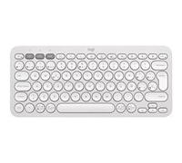 Logitech Pebble Keys 2 K380s - Clavier - sans fil - Bluetooth LE - QWERTY - Espagnol - blanc ton sur ton G