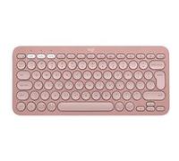 Logitech Pebble Keys 2 K380s - Clavier - sans fil - Bluetooth LE - QWERTY - International US - rose ton sur ton G