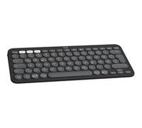 Logitech Pebble Keys 2 K380s - Clavier - sans fil - Bluetooth LE - QWERTZ - Allemand - graphite ton sur ton G