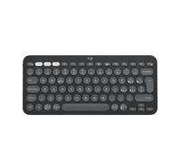 Logitech Pebble Keys 2 K380s - Clavier - sans fil - Bluetooth LE - QWERTY - Italien - graphite ton sur ton G