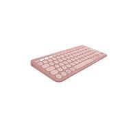 Logitech Clavier sans fil Pebble Keys 2 K380s Bluetooth Rose