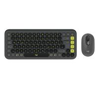 Logitech Kit clavier et souris POP ICON COMBO Bluetooth Easy Switch 3 appareils – Allemand