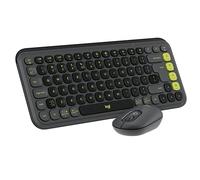 Logitech Pop Icon Combo, Ensemble Clavier et Souris Bluetooth, Frappe Confortable, Touches et Boutons programmables, clics discrets, Easy-Switch Jusqu’à 3 dispositifs