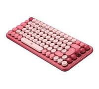 Logitech POP Keys - Clavier - sans fil - Bluetooth 5.1, Bluetooth LE - QWERTY - Pan Nordic - commutateur : Brown Tactile - briseur de coeur G