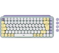 Logitech POP Keys - Clavier - sans fil - Bluetooth LE, Bluetooth 5.1 - QWERTZ - allemand