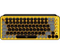 Logitech Pop Keys - Mini - Sans fil - Sans fil RF + Bluetooth - Commutateur mécanique - QWERTY - Noir - Gr