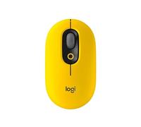 Souris - Sans fil - Logitech - Pop Mouse - avec Emoji - Jaune