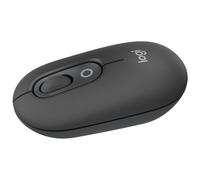 Logitech POP - Souris - emoji personnalisable - optique - 4 boutons - sans fil - Bluetooth 5.1 LE - graphite