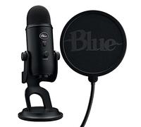 Logitech pour Créateurs Kit de Streaming de Jeu avec Micro Yeti USB, Logiciel Blue VOICE, Thèmes Streamlabs Exclusifs, Filtre Anti-pop Personnalisé, PC/Mac/PS4/PS5 - Noir