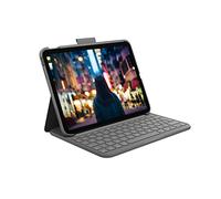 Logitech pour iPad (10e génération) Étui Clavier| Slim Folio avec Clavier sans Fil intégré (Graphite) - English Layout