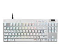 Clavier gamer LOGITECH G Pro X TKL Rapid Blanc