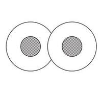 Logitech - Protections auditives pour casque (pack de 2) - pour Logitech Zone 300, Zone 305