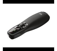 Logitech R400 Télécommande de Présentation Sans Fil 2.4 GHz RF, Portée 15m, Pointeur Laser Rouge, Mini Récepteur USB, Alimentation 2x AAA, Noir