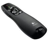 Logitech R400 wireless presenter RF Black