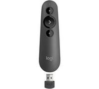 Logitech R500s - Télécommande de présentation - 3 boutons - gris intermédiaire E