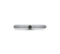 Logitech Rally Bar Blanc : Barre Vidéo 4K Ultra HD, Zoom Optique 5x, Numérique 3x, Audio Beamforming, Réduction Bruit, LAN Ethernet, Wi-Fi, Windows/macOS