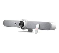 Logitech Rally Bar - Système de visioconférence de groupe - 4K Ultra HD - 30 ips - 5x - 3x - blanc