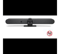 Logitech Rally Bar - Système Vidéoconférence 4K UHD - Zoom Optique 5x/Numérique 3x - FOV 90° - Ethernet/LAN, Wi-Fi - Ports HDMI/USB - Graphite (960-001669)