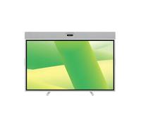 Logitech Rally Board 65 Blanc Caméra PTZ, haut-parleurs et micros pilotés par l'IA : révolutionnez vos réunions grâce à cet écran tactile de 65