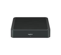 Logitech Rally ConferenceCam Ultra-HD Noir, connectivité filaire, 2x HDMI, 2x RJ-45, alimentation secteur, 176x138x40mm, compatible Logitech Rally