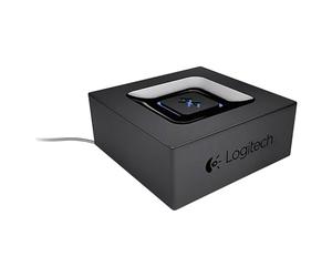 Logitech Récepteur Audio sans Fil | Adaptateur Bluetooth Enceinte PC/Mac/Smartphone/Tablette/Récepteur AV, Sorties 3,5mm et RCA, Multidispositifs, Prise EU