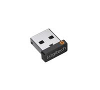 Logitech Récepteur USB Unifying 910-005931, portée 10m, 2.4 GHz, compatible Windows 7/8/10, macOS X 10.10, 1.23g, connecte jusqu'à 6 dispositifs.