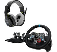 Astro Gaming Pack gaming Volant Logitech G29 Driving Force PS5/PS4/PC/Mac + Casque A10 Gen 2 Noir