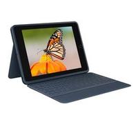 Logitech Rugged Combo 3 - Clavier et étui - Apple Smart connector - QWERTY - Espagnol - pour Apple 10.2-inch iPad (7ème génération, 8ème génération, 9ème génération) G