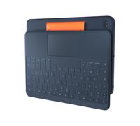 Logitech Rugged Combo 3 Touch For Education - Clavier Et Étui - Avec Trackpad - Apple Smart Connector - Qwertz - Allemand - Bleu Classique - Universitaire - Pour Apple 10.2-Inch Ipad (7ème...
