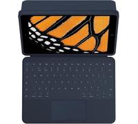 Logitech Rugged Combo 3 Touch pour iPad (7e | Étui clavier trackpad, Smart Connector, 8e/9e gén (2019-2021), Pack de 10, AZERTY Français - Classic Blue