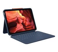 Logitech Rugged Combo 4・Clavier et étui folio ・Apple Smart Connector・Classic Blue・pour Apple (920-011193)
