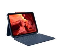 Logitech Rugged Combo 4 pour iPad (10ème génération) étui Clavier Protecteur avec Smart Connector et Clavier résistant aux éclaboussures - QWERTZ